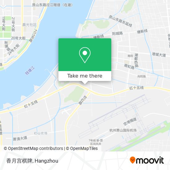 香月宫棋牌 map