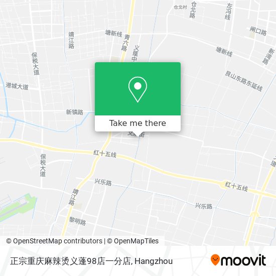 正宗重庆麻辣烫义蓬98店一分店 map