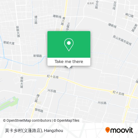 莫卡乡村(义蓬路店) map