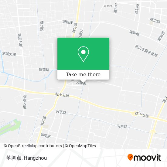 落脚点 map