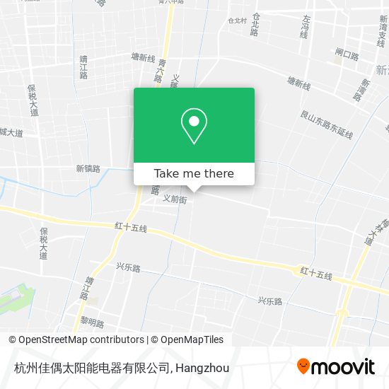 杭州佳偶太阳能电器有限公司 map