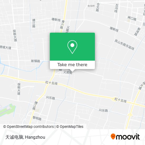 天诚电脑 map