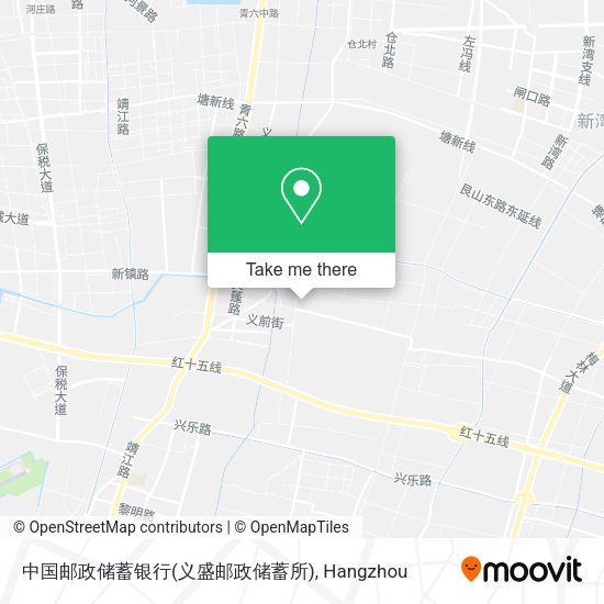 中国邮政储蓄银行(义盛邮政储蓄所) map