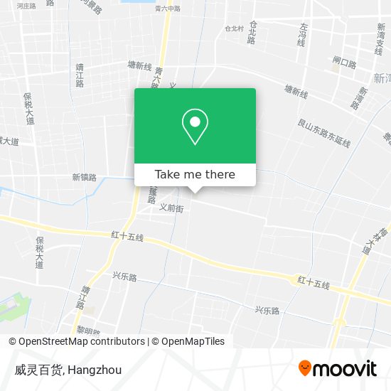 威灵百货 map
