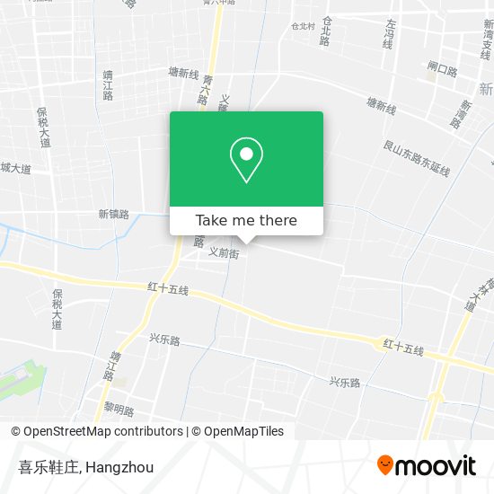 喜乐鞋庄 map