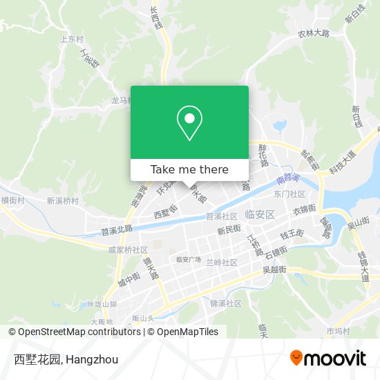 西墅花园 map