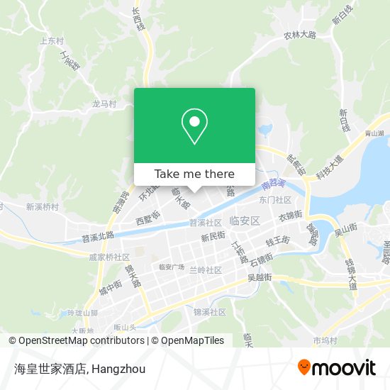 海皇世家酒店 map