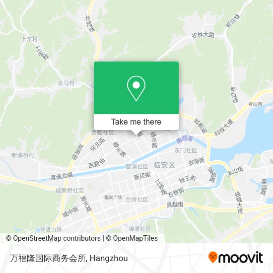 万福隆国际商务会所 map