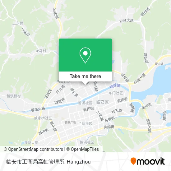 临安市工商局高虹管理所 map