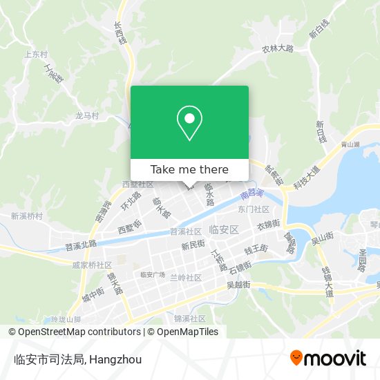 临安市司法局 map