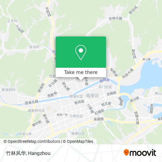 竹林风华 map