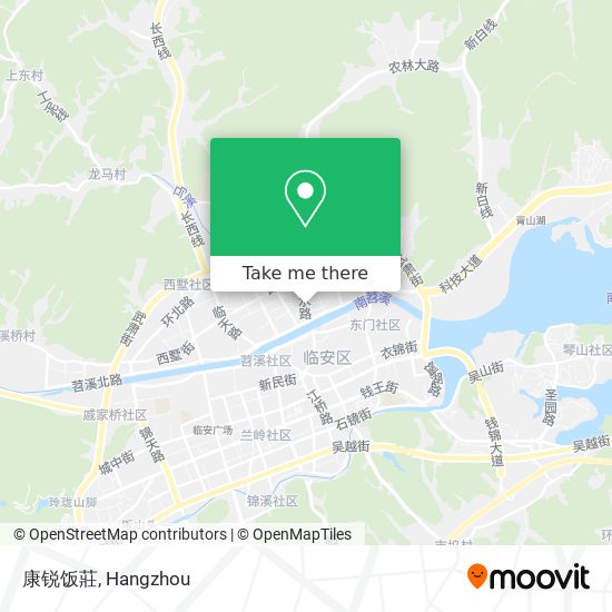 康锐饭莊 map