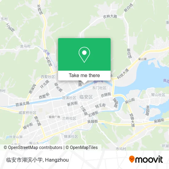 临安市湖滨小学 map
