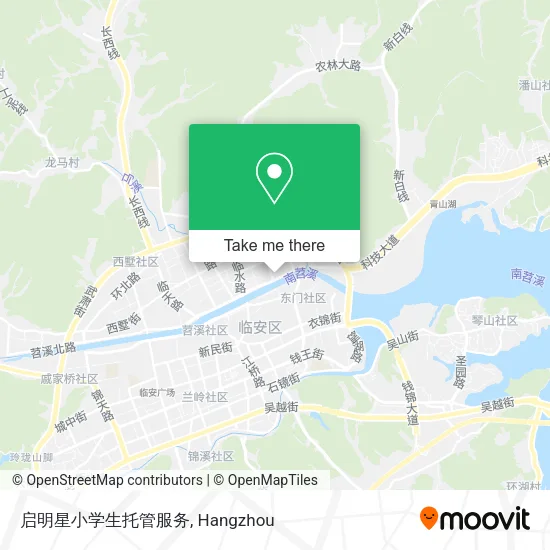 启明星小学生托管服务 map