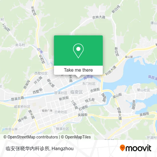临安张晓华内科诊所 map