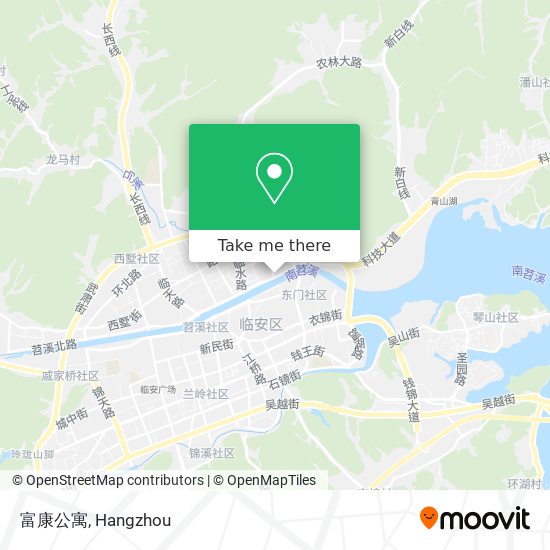 富康公寓 map