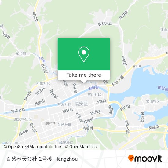 百盛春天公社-2号楼 map