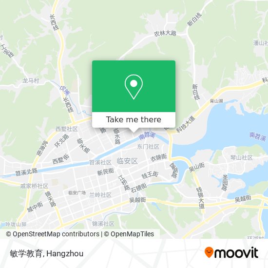 敏学教育 map