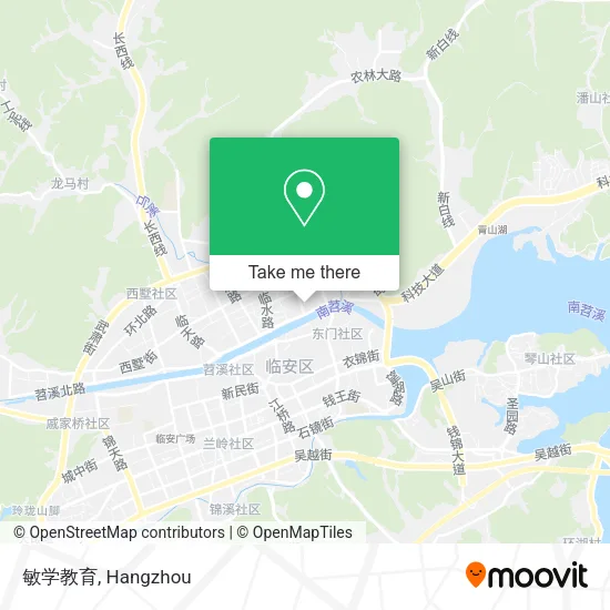 敏学教育 map