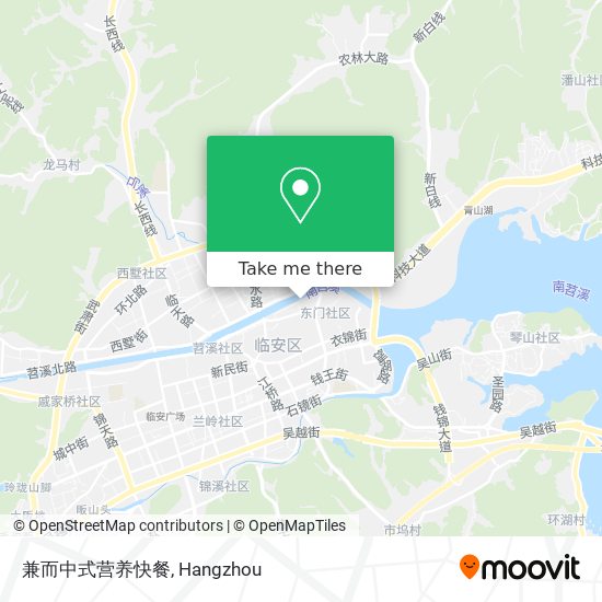 兼而中式营养快餐 map