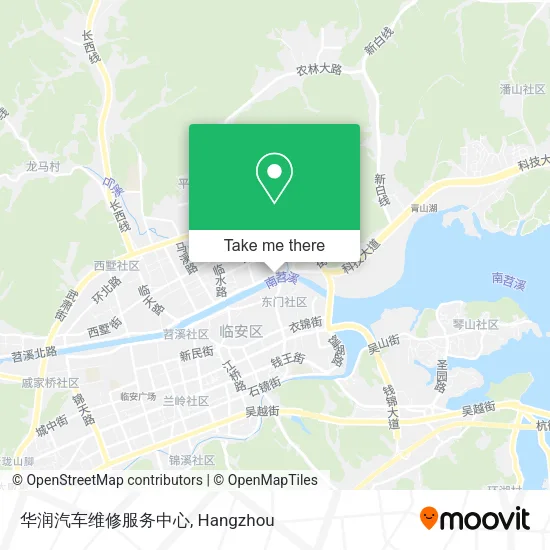 华润汽车维修服务中心 map