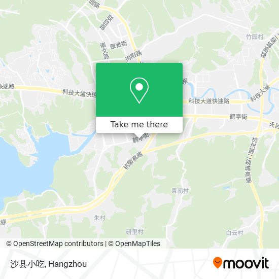 沙县小吃 map