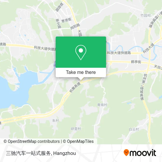 三驰汽车一站式服务 map