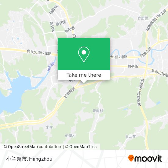 小兰超市 map