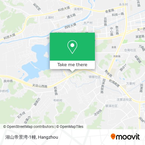湖山帝景湾-1幢 map