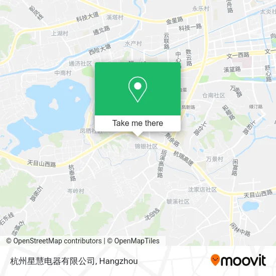 杭州星慧电器有限公司 map