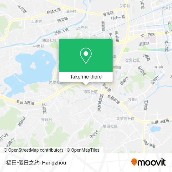 福田·假日之约 map