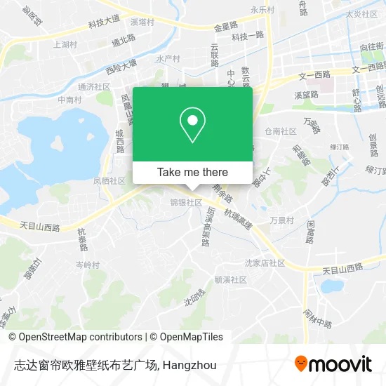 志达窗帘欧雅壁纸布艺广场 map