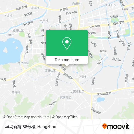 华坞新苑-88号楼 map