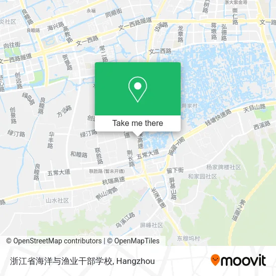 浙江省海洋与渔业干部学校 map