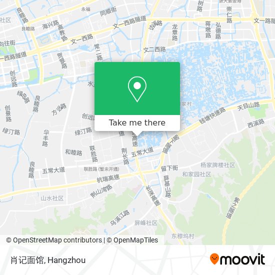 肖记面馆 map