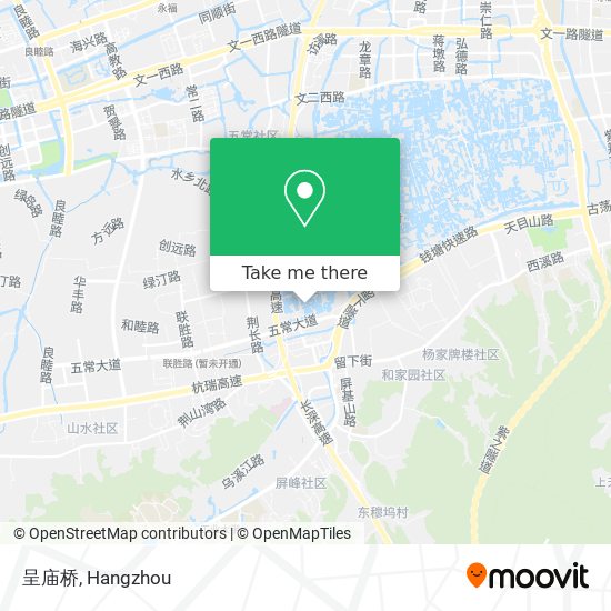 呈庙桥 map