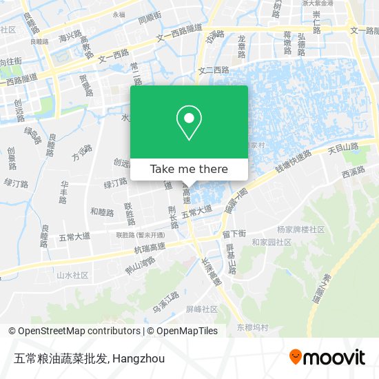 五常粮油蔬菜批发 map