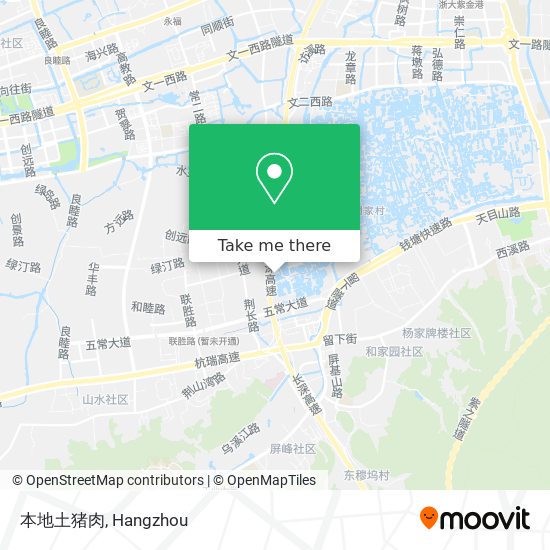 本地土猪肉 map
