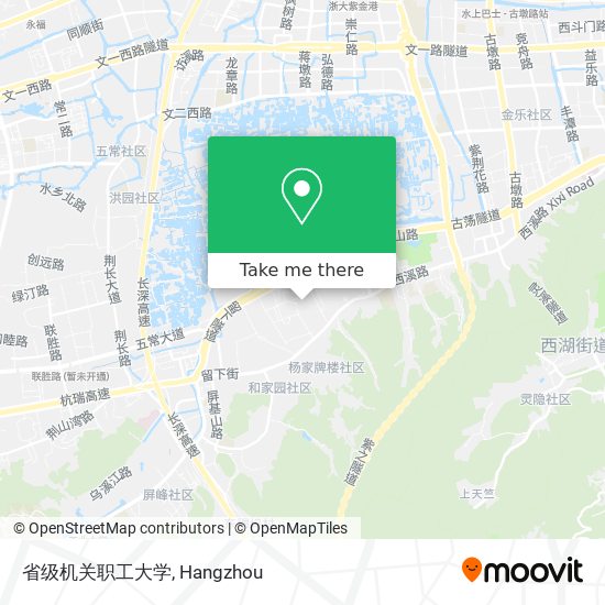 省级机关职工大学 map