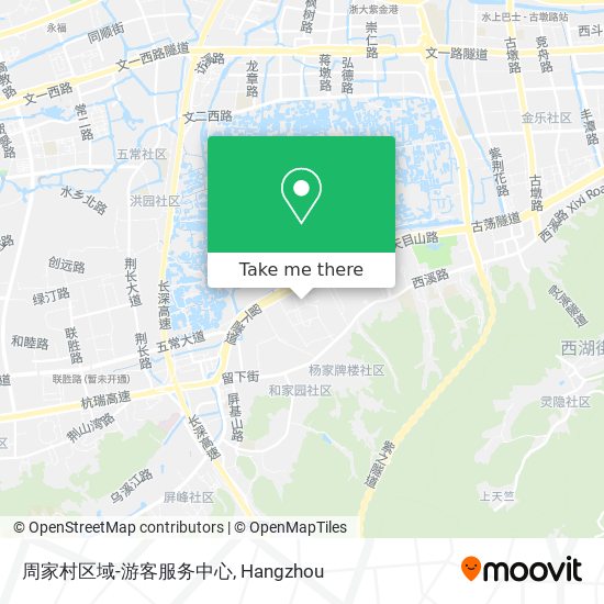 周家村区域-游客服务中心 map