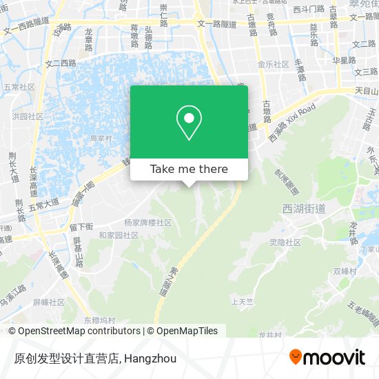 原创发型设计直营店 map