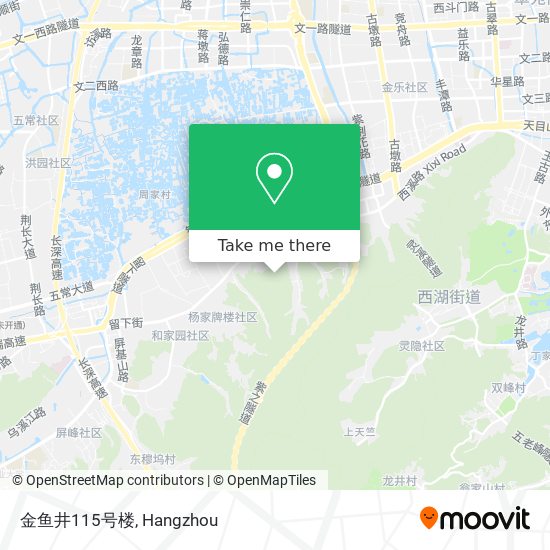 金鱼井115号楼 map