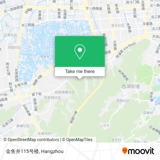 金鱼井115号楼 map