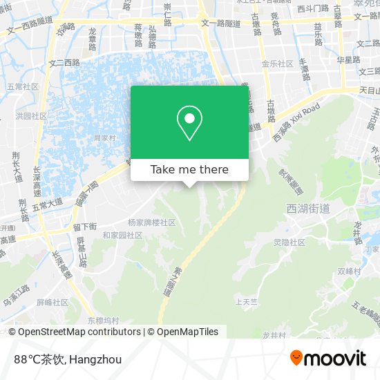 88℃茶饮 map
