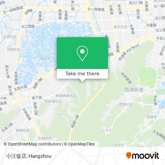 小汪饭店 map