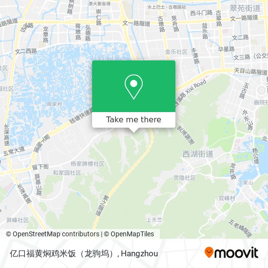 亿口福黄焖鸡米饭（龙驹坞） map