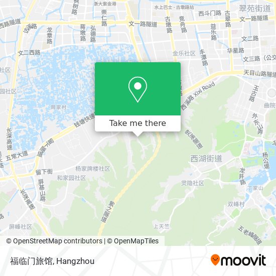 福临门旅馆 map