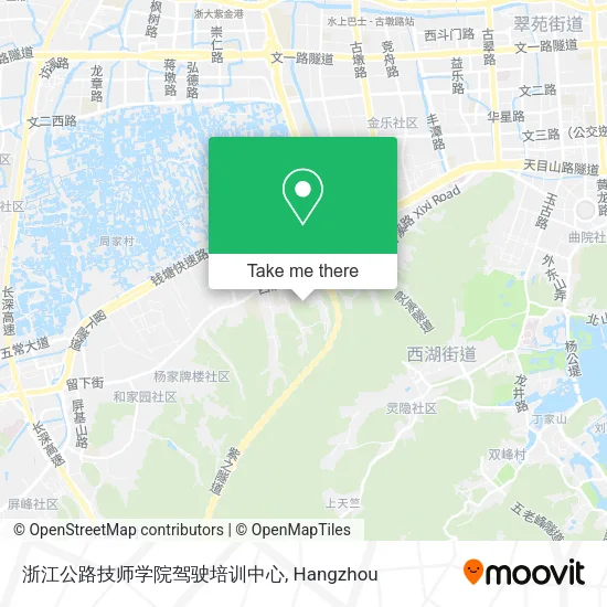 浙江公路技师学院驾驶培训中心 map