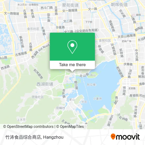 竹涛食品综合商店 map