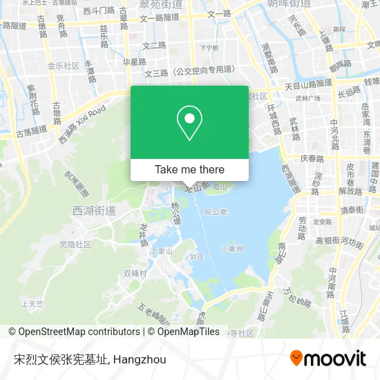 宋烈文侯张宪墓址 map